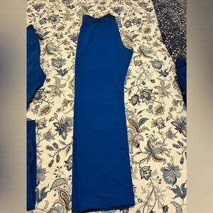 FIGS brand Royal blue scrub pants! Livingston style. Large TALL.